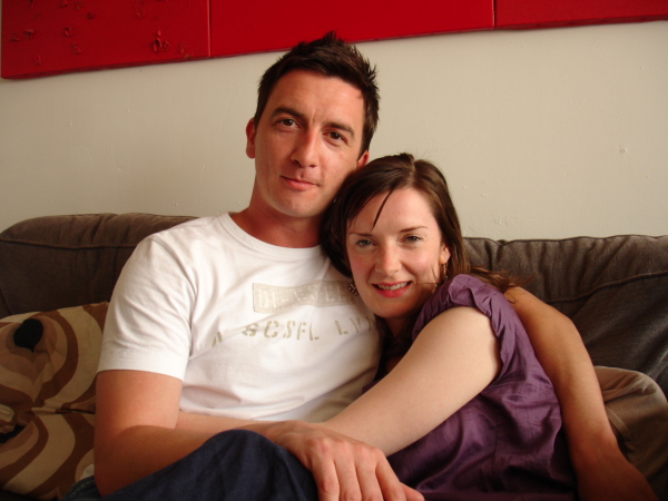 Rory and Leah (played by Alan Sawers and Claire Yuille) 
