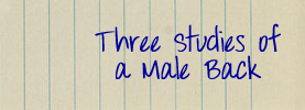 Francis Bacon's Three Studies of a Male back